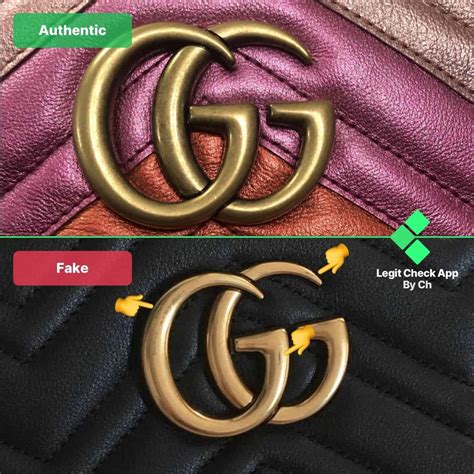 what is the fake gucci logo|how to tell authentic gucci.